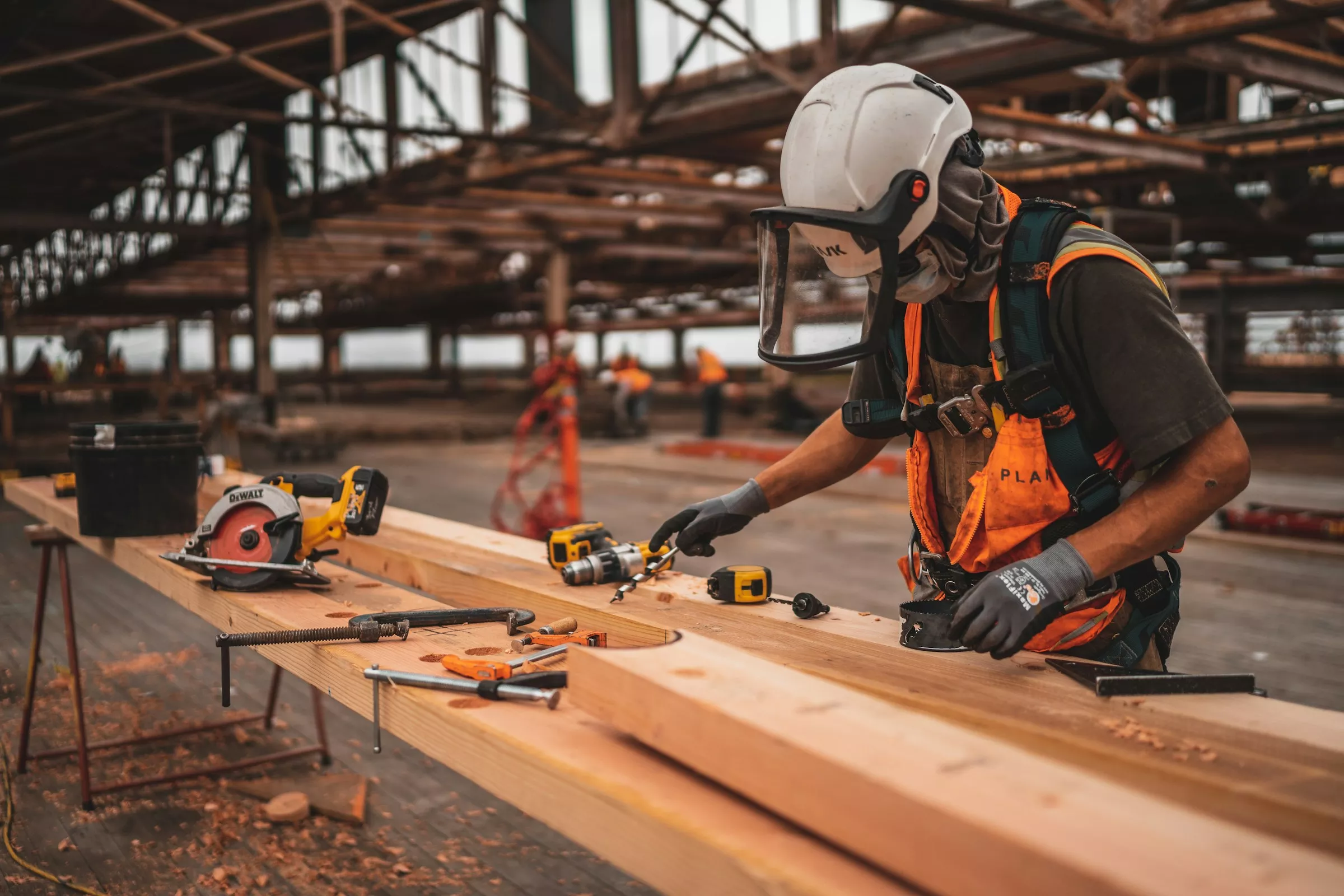 carpentry construction worker